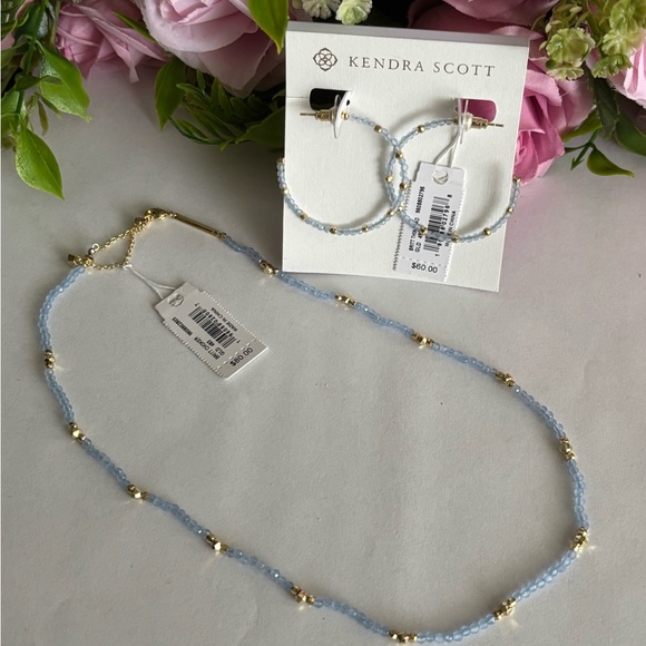 NWT Kendra Scott earrings & necklace set! - Picture 2 of 6